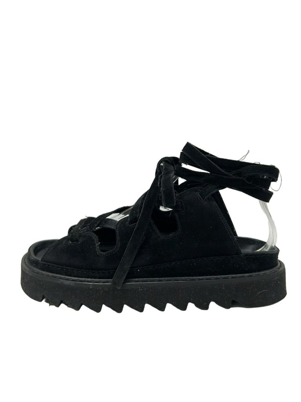 Celine Sandals Black Phoebe Lace-up